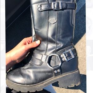 Harley-Davidson Women's Derringer Boots Black